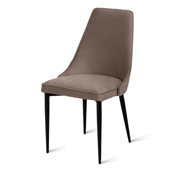 Стул B140 (B140 MOKKA VL12, BK, VD)